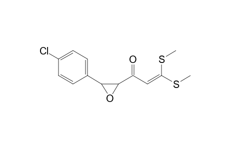 5-(4-Chlorophenyl)-1,1-bis(methylthio)-4,5-epoxy-1-penten-3-one