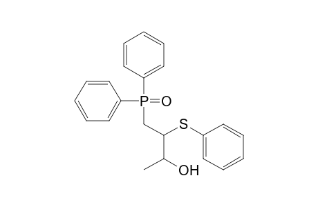 (2RS,3RS)-4-Diphenylphosphinoyl-3-phenylsulfanylbutan-2-ol