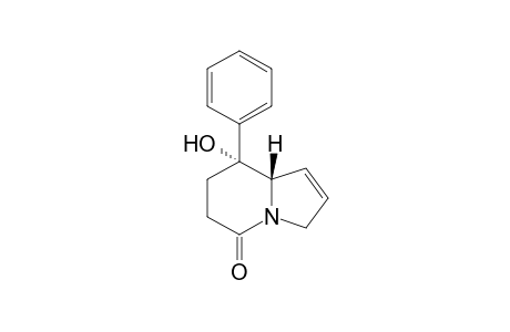 (8R,8aS)-8-hydroxy-8-phenyl-3,6,7,8a-tetrahydroindolizin-5-one