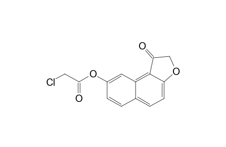 1-Oxo-1,2-dihydronaphtho[2,1-b]furan-8-yl chloroacetate