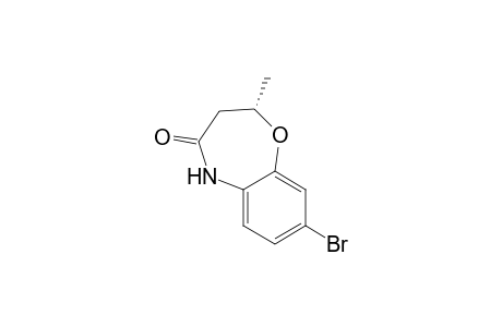 2,3-Dihydro-2(S)-methyl-8-bromo-1,5-benzoxazepin-4(5H)-one