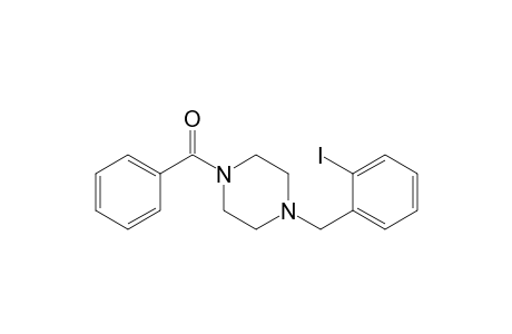 1-Benzoyl-4-(2-Iodobenzyl)piperazine.