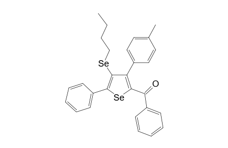 (4-(Butylselanyl)-5-phenyl-3-(p-tolyl)selenophen-2-yl)(phenyl)methanone