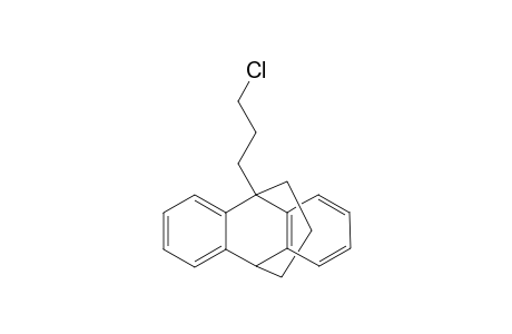 9-(3'-Chloropropyl)-9,10-dihydroanthracene-9,10-propanoanthracene