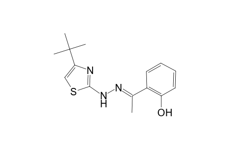 1-(2-Hydroxyphenyl)ethanone (4-tert-butyl-1,3-thiazol-2-yl)hydrazone