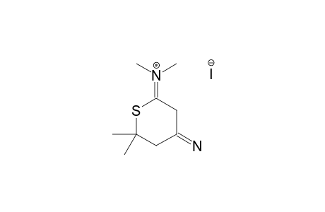 4-AMINO-2-DIMETHYLAMINOTHIOPYRANYLIUMJODIDE