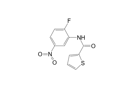 N-(2-fluoranyl-5-nitro-phenyl)thiophene-2-carboxamide