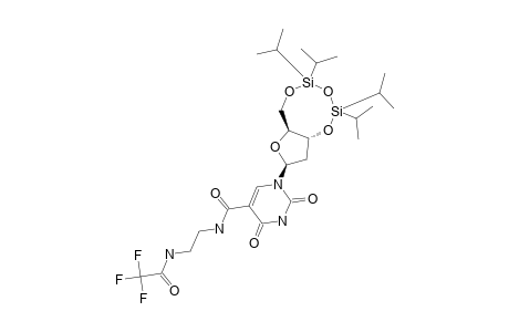 3',5'-O-[(TETRAISOPROPYL)-DISILOXANE-1,3-DIYL]-5-[2-(TRIFLUOROACETYLAMINO)-ETHYLAMINOCARBONYL]-2'-DEOXYURIDINE