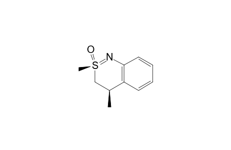 (R*,R*)-2.lambda.4-2,1-Benzothiazine-3,4-dihydro-2,4-dimethyl-2-oxide