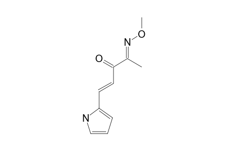 4-METHOXYIMINO-1-(1H-PYRROL-2-YL)-PENT-1-EN-3-ONE