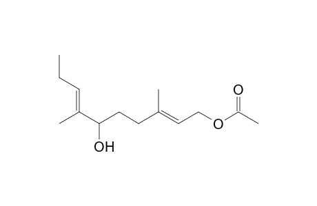 3,7-Dimethyl-6-hydroxy-2,7-decadien-1-yl acetate