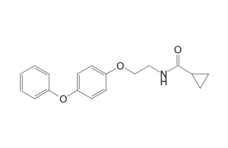 Cyclopropanecarboxamide, N-[2-(4-phenoxyphenoxy)ethyl]-