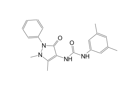 urea, N-(2,3-dihydro-1,5-dimethyl-3-oxo-2-phenyl-1H-pyrazol-4-yl)-N'-(3,5-dimethylphenyl)-