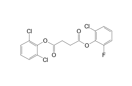 Succinic acid, 2-chloro-6-fluorophenyl 2,6-dichlorophenyl ester