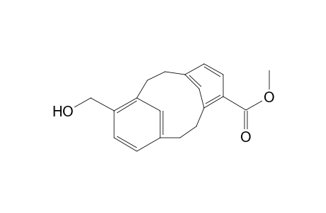 Tricyclo[9.3.1.1(4,8)]hexadeca-1(15),4,6,8(16),11,13-hexaene-5-carboxylic acid, 12-(hydroxymethyl)-, methyl ester