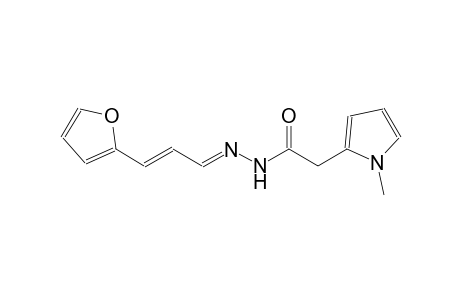 1H-pyrrole-2-acetic acid, 1-methyl-, 2-[(E,2E)-3-(2-furanyl)-2-propenylidene]hydrazide