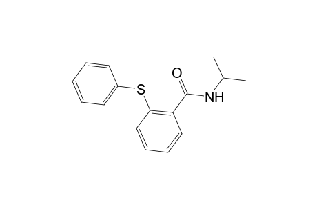 2-(Phenylthio)-N-propan-2-ylbenzamide
