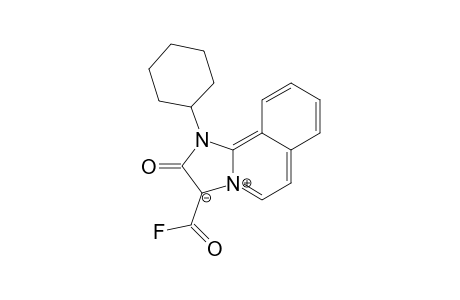 1-Cyclohexyl-3-(fluorocarbonyl)-2-oxo-2,3-dihydro-1H-imidazo[2,1-a]isoquinolin-4-ium-3-ide