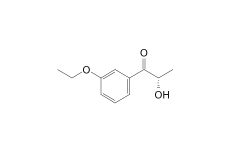 (2S)-1-(3-ethoxyphenyl)-2-hydroxy-1-propanone