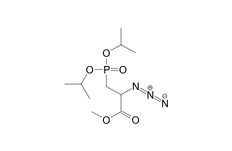 Propanoic acid, 2-azido-3-[bis(1-methylethoxy)phosphinyl]-, methyl ester