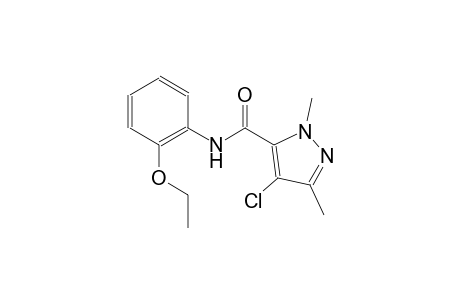 4-chloro-N-(2-ethoxyphenyl)-1,3-dimethyl-1H-pyrazole-5-carboxamide