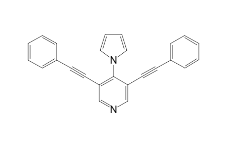 3,5-Bis(phenylethynyl)4-(1H-pyrrol-1-yl)pyridine