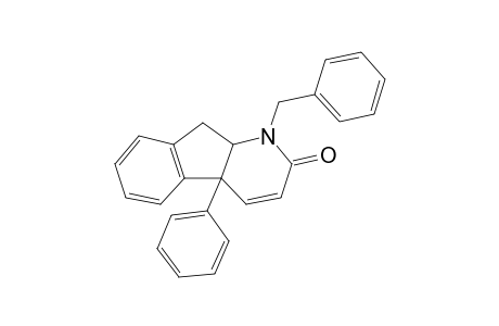 (4aSR,9aSR)-1-benzyl-4a(phenyl)-1,4a,9,9a-tetrahydroindeno[2,1-b]pyridin-2-one