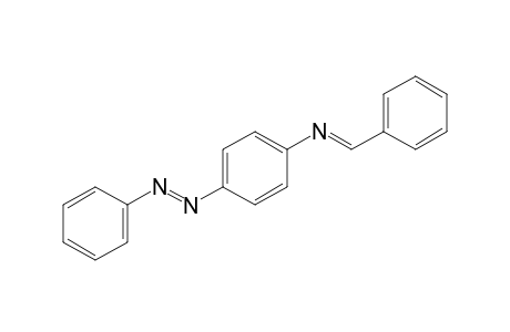 4-[(E)-Phenyldiazenyl]-N-[(E)-phenylmethylidene]aniline