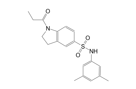 N-(3,5-dimethylphenyl)-1-propionyl-5-indolinesulfonamide