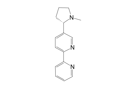 5-[(2S)-1-methyl-2-pyrrolidinyl]-2-(2-pyridinyl)pyridine