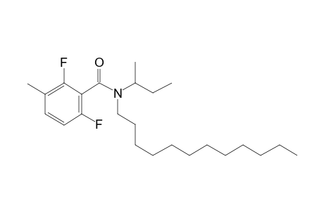 Benzamide, 2,6-difluoro-3-methyl-N-(2-butyl)-N-dodecyl-