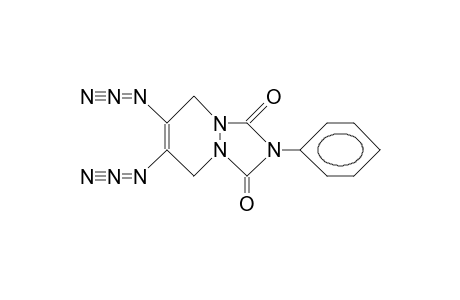 3,4-Diazido-8-phenyl-1,6,8-triaza-bicyclo(4.3.0)non-3-ene-7,9-dione