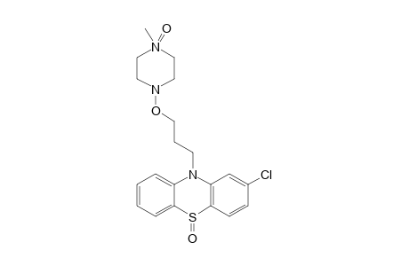 2-CHLORO-10-[3-METHYL-4-PIPERAZINYL-N,N'-BISOXIDO)-PROPYL]-PHENOTHIAZINE-5-OXIDE