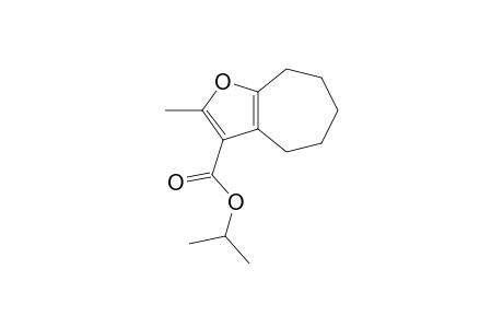 Isopropyl 2-Methyl-5,6,7,8-tetrahydro-4H-cyclohepta[b]furan-3-carboxylate