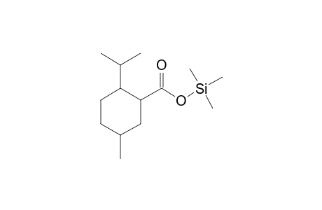 5-Methyl-2-(propan-2-yl)cyclohexane-1-carboxylic acid, trimethylsilyl ester