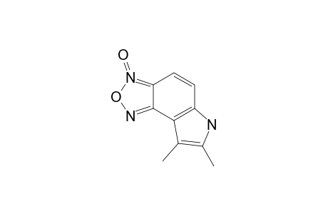 7,8-DIMETHYL-6-H-PYRROLO-[2.3-E]-BENZOFURAZAN