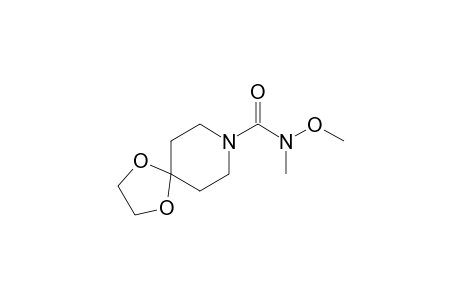 N-Methoxy-N-methyl-1,4-dioxa-8-azaspiro[4,5]decane-8-carboxamide