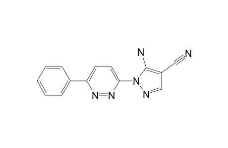 5-Amino-1-(6-phenyl-pyridazin-3-yl)-1H-pyrazole-4-carbonitrile