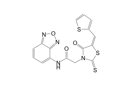 3-thiazolidineacetamide, N-(2,1,3-benzoxadiazol-4-yl)-4-oxo-5-(2-thienylmethylene)-2-thioxo-, (5E)-