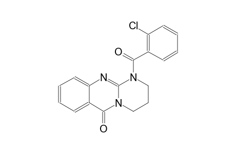6H-pyrimido[2,1-b]quinazolin-6-one, 1-(2-chlorobenzoyl)-1,2,3,4-tetrahydro-