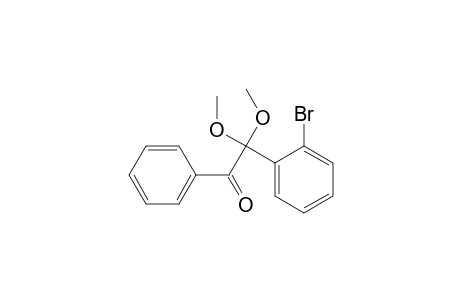2,2-Dimethoxy-2-(2-bromophenyl)-1-phenylethanone