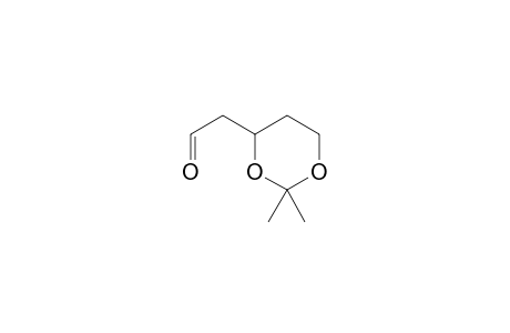 {2-[2',2'-Dimethyl-1',3'-dioxan-4'-yl]ethanal