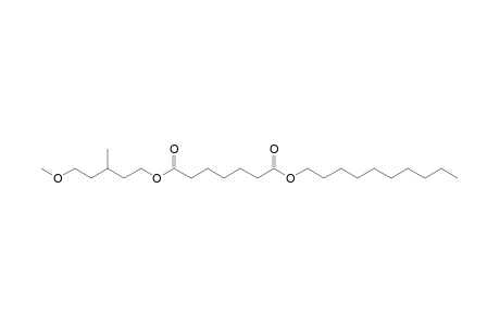 Pimelic acid, 5-methoxy-3-methylpentyl decyl ester