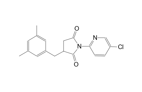 1-(5-chloro-2-pyridinyl)-3-(3,5-dimethylbenzyl)-2,5-pyrrolidinedione