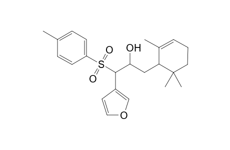 erythro-1-(3-Furyl)-1-(p-toluenesulfonyl)3-(2,6,6-trimethyl-2cyclohexenyl)propan-2-ol
