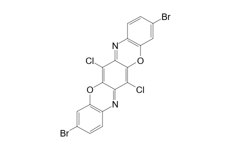 3,10-DIBROMO-6,13-DICHLOROTRIPHENODIOXAZINE