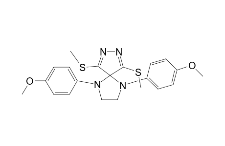 6,9-bis( Methylthio)-1,4-di( 4'-methoxyphenyl)-1,4,7,8-tetraazaspiro[4.4]nona-6,8-diene