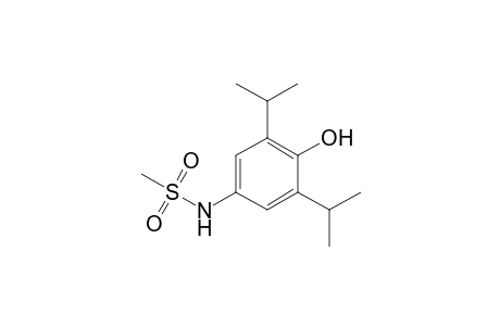 N-(4-hydroxy-3,5-diisopropyl-phenyl)methanesulfonamide