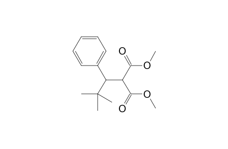 2-(2,2-dimethyl-1-phenylpropyl)propanedioic acid dimethyl ester