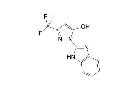 2H-Pyrazol-3-ol, 2-(1H-benzoimidazol-2-yl)-5-trifluoromethyl-
